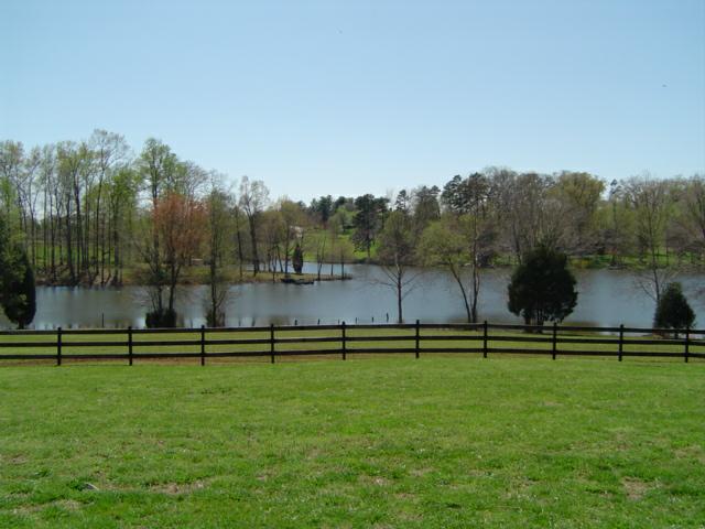 A beautiful private lake just north of Statesville.