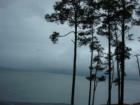 And the rain came to Destin, finally.