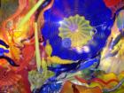 the colorful glass ceiling