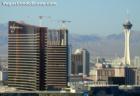 Wynn Hotel with Encore peeking out to the right.  Sky and Allure can be seen to the right as well.  October 2007