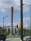 Remaining smoke stack from the old Atlantic Steel Mill. Atlantic Station in Atlanta, Georgia.Teresa Johnson and Associates; REMAX Greater Atlanta; www.AtlantaHomeStore.com; 770-888-0021 