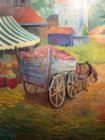 Wall paintings in Chan's Wine and Cheese Restaurant, across from Destin Commons.  Painted by Bud Jennings.