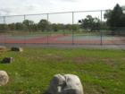 Tennis courts at Ada Park