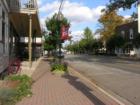 View down Ada Drive in the village