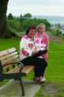 Karen with Sarah, a patient at Children's Hospital, Karen's Charity