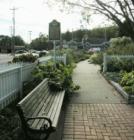 In front of the Town Hall Museum looking toward 28th St & Cascade Road intersection