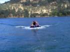 WHAT FUN!  Tubing on Lake Tulloch.