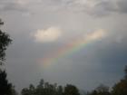 Rainbow in sky as seen in Claverack