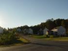 Vista Brooke community at sunset....