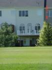 View of townhouse in Piedmont Country Club from the fairway