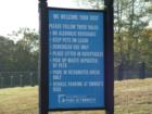 Entrance to Seefeldt Soccer Fields, maintained by Prince William County..utilized by Prince William Soccer Inc. which offer the county recreational and travel soccer