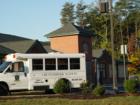 Chesterfield Academy transports the area children from the elementary school to this facility...