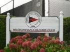 Westhampton Country Club Sign - Potunk Lane & Main Street, Westhampton Beach, New York