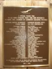 GWCOC Office Dedication Plaque - Westhampton Beach, New York