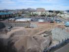 In the beginning...there was a hole.  Construction photo of Centerpoint Condominium, Tempe, AZ