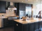 Highly upgraded kitchen in sales model of Edgewater, Hayden Ferry Condominiums, Tempe, AZ