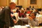 Me talking to Michael Russer (aka Mr. Internet) at a 3-day bootcamp in Chicago. July 2006