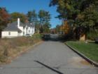Looking east up Radcliffe St in the Wheatland Hills area of Burlington