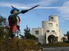 The historic castle at Casa Basso - Montauk Highway, Westhampton, New York
