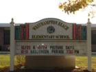 Westhampton Beach Elementary School Sign - Mill Road - Westhampton Beach, New York