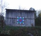 As the sun set over the mountains, along Hwy 92, we passed this barn that had one of the famous quilt squares along the "Appalachian Quilt Trail".