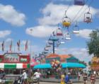Tired?  Take the sky tram over to the other side of the park at Miami's 2007 Youth Fair
