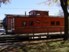 Old Train Caboose in Marion, IA