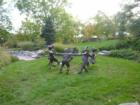 Bronze Sculpture in Leslie E Tassell Park