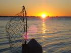 Sunset across Choctawhatchee Bay