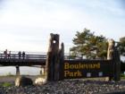 Boulevard Park entrance in Bellingham, WA. Photo taken by Ryan Martin