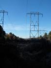 Power lines going over Stilton