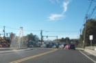 The new intersection of route 38 and 129