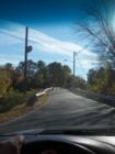 The scary Butters Way bridge going west