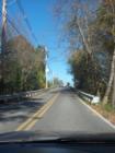 The scary Butters Way bridge going east.