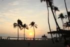 A sunset from the Hilton, Waikiki Beach, Honolulu