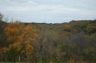 The colorful Loess Hills in the fall.
