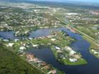 Lake Suzy from the cockpit of my plane.