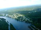 Riverfront homes in the vicinity of the old Desoto Marina (NAV-A-GATOR).