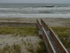 Someone's backyard, Dune Rd.