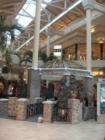 Christmas display at the Burlington Mall ... on October 26!