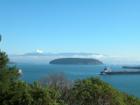 Oil tankers and Mt Baker taken from Cap Sante Park. Photo taken by Ryan Martin – Anacortes real estate agent
