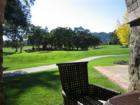 A view of Sonoma Mission Golf Course from the outdoor dining area.
