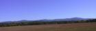 The hills surrounding Jasper as seen from Crescent Bank in the Ingles Shopping Center.  Several gated and mountain communites along these ridges cater to second home buyers and permanent residents alike.