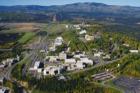 Aerial View of the Univeristy of Alaska Fairbanks campus