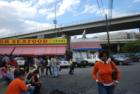 The seafood market is located right under the ramps of the Southwest Freeway.  Warning - don't come here hungry!