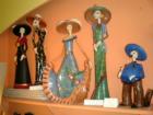 Day of the Dead/Dia de los Muertos katrina figurines at Amano.  The best little import shop in Port Aransas, Texas
      