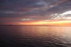 Sunset over Choctawhatchee Bay, October 2007