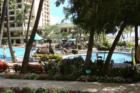 Pool at the Hilton in Waikiki