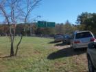 Parking around the 128-38 rotary for the Halloween parade in Woburn