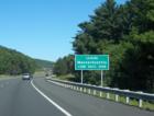 Leaving Massachusetts on 84 through Southbridge